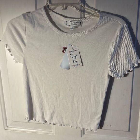 Hippie Rose Juniors' Ruffled-Hem Tank Top - Picture 2 of 3